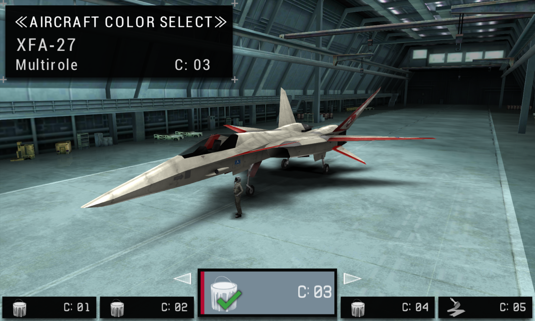 XFA-27 hangar, HD Screenshot