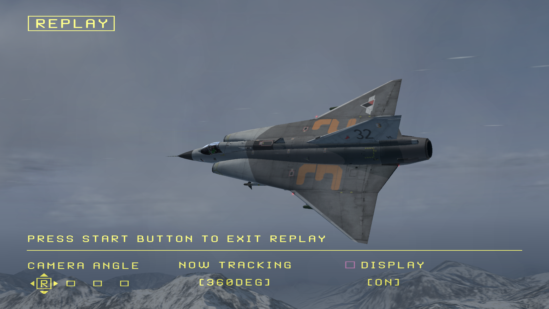 Ace Combat Zero HD replay textures screenshot