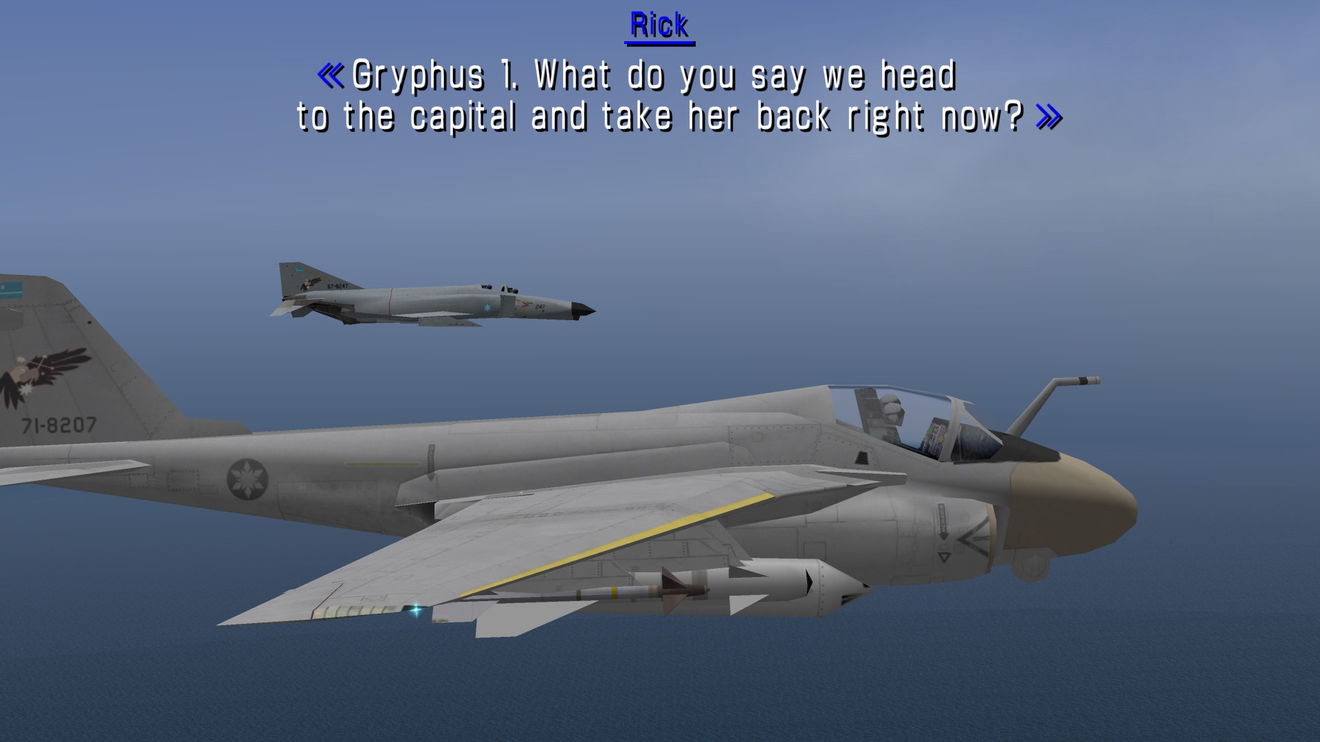 Gryphus Squadron A-6 Intruder and F-4 Phantoms, HD screenshot